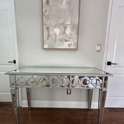 Z Gallerie Sophie Mirrored Console Table (Pick up only)