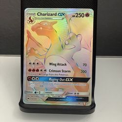 Pokemon Rainbow Charizard GX secret
