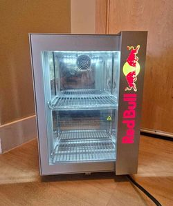 Red Bull Baby Cooler Eco LED Mini Fridge