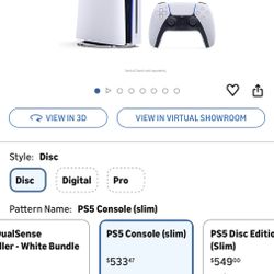 PlayStation 5 Slim Disk 1TB