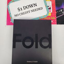 Samsung Galaxy Fold 4 5G- Pay $1 DOWN AVAILABLE - NO CREDIT NEEDED
