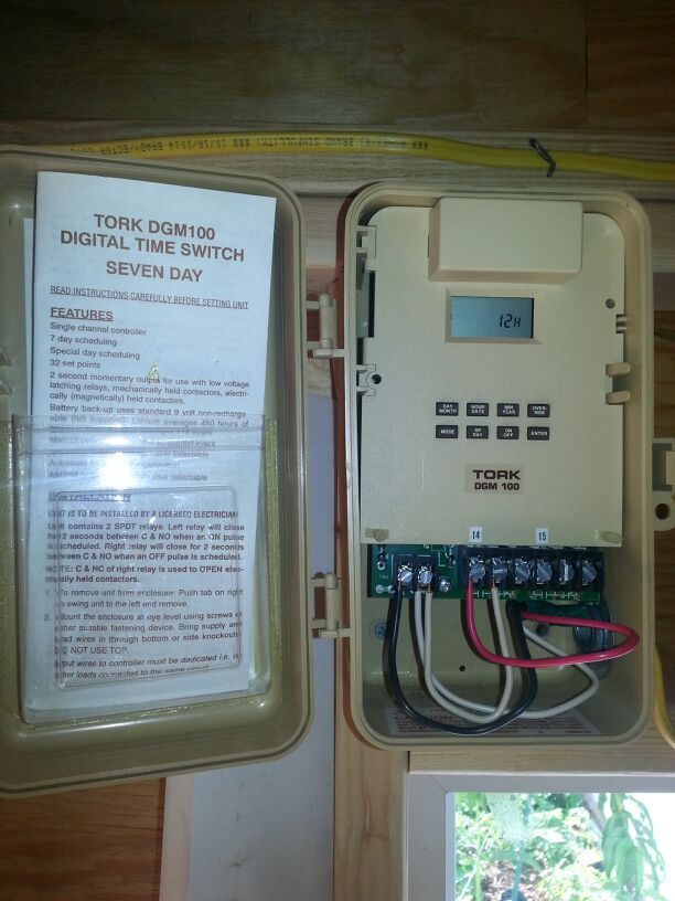 Tork digital time switch