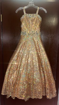 Perfect Angels Girls Size 10 Pageant Gown