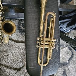 Trumpet And Saxophone 