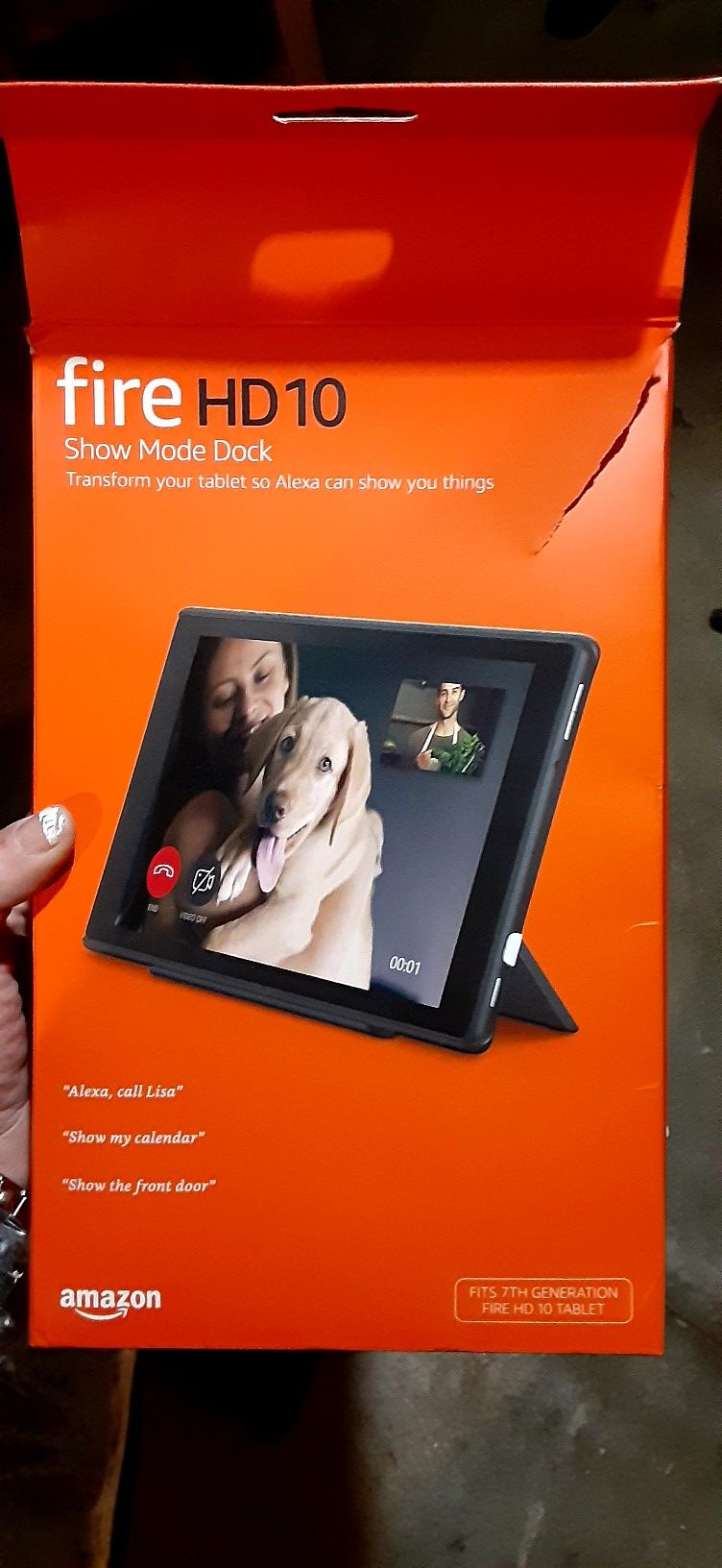 Fire HD show dock