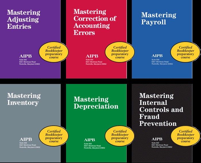 AIPB Certified Bookkeeper Set