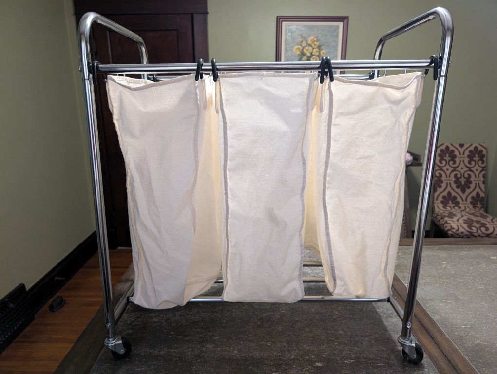 3 Bin Laundry Sorter