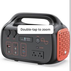 ATZ POWER Portable Power Station 600W，Solar Generator 642Wh with Pure Sine Wave 2 * 600W AC Output, PD 60W USB-C for Outdoor Travel, Camping, Emergenc