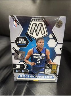 2023-24 Panini Mosaic Basketball Factory Sealed Blaster Box (36 Cards)