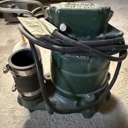 Zoeller Submersible Pumps 1/3,1/2HP