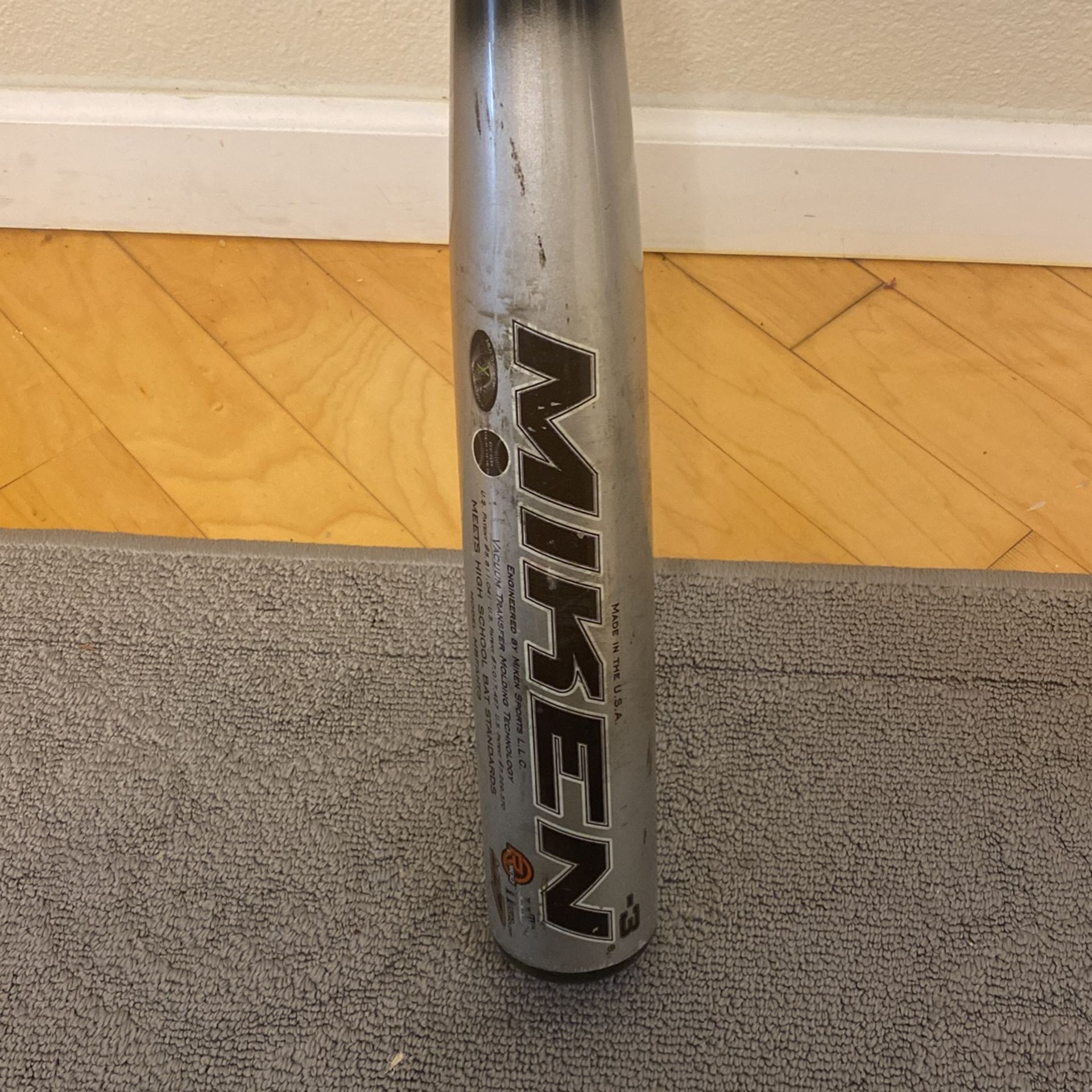 RARE MIKEN FREAK BASEBALL BAT BESR