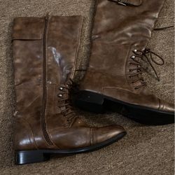 Women’s Size 6.5 Brown Tall Boots
