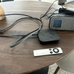 Apple Tv Box And Bluetooth iHome