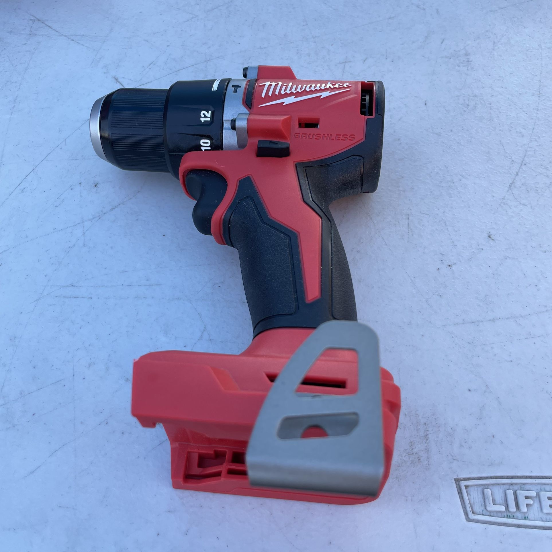 Milwaukee M18 18V Lithium-Ion Brushless Cordless 1/2 in. Compact Hammer Drill/Driver (Tool-Only)
