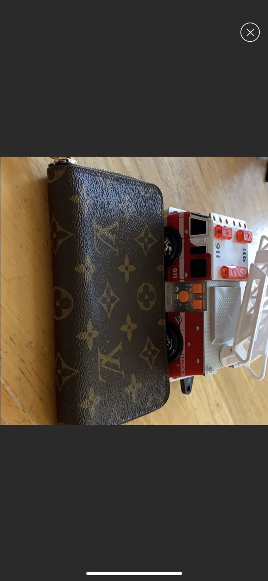 authentic LV medium wallet