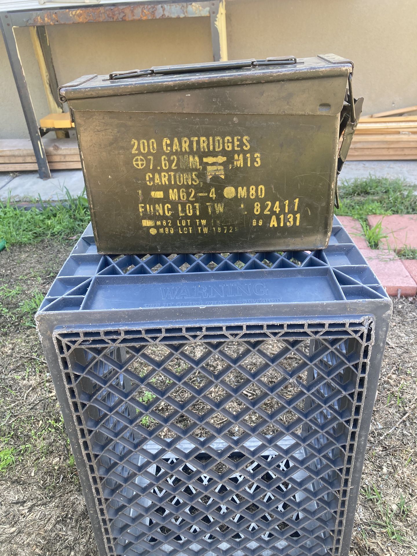 U.S. Military Ammo Box, Vintage