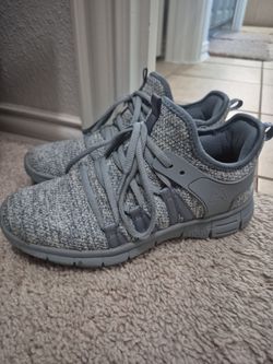 Grey Tennis Shoes- Women's Size 7