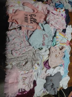 Lot of 37 newborn - girl