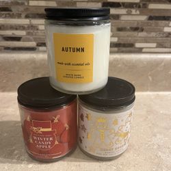 New Bath & Body Works Candles Bundle PRICE IS FIRM