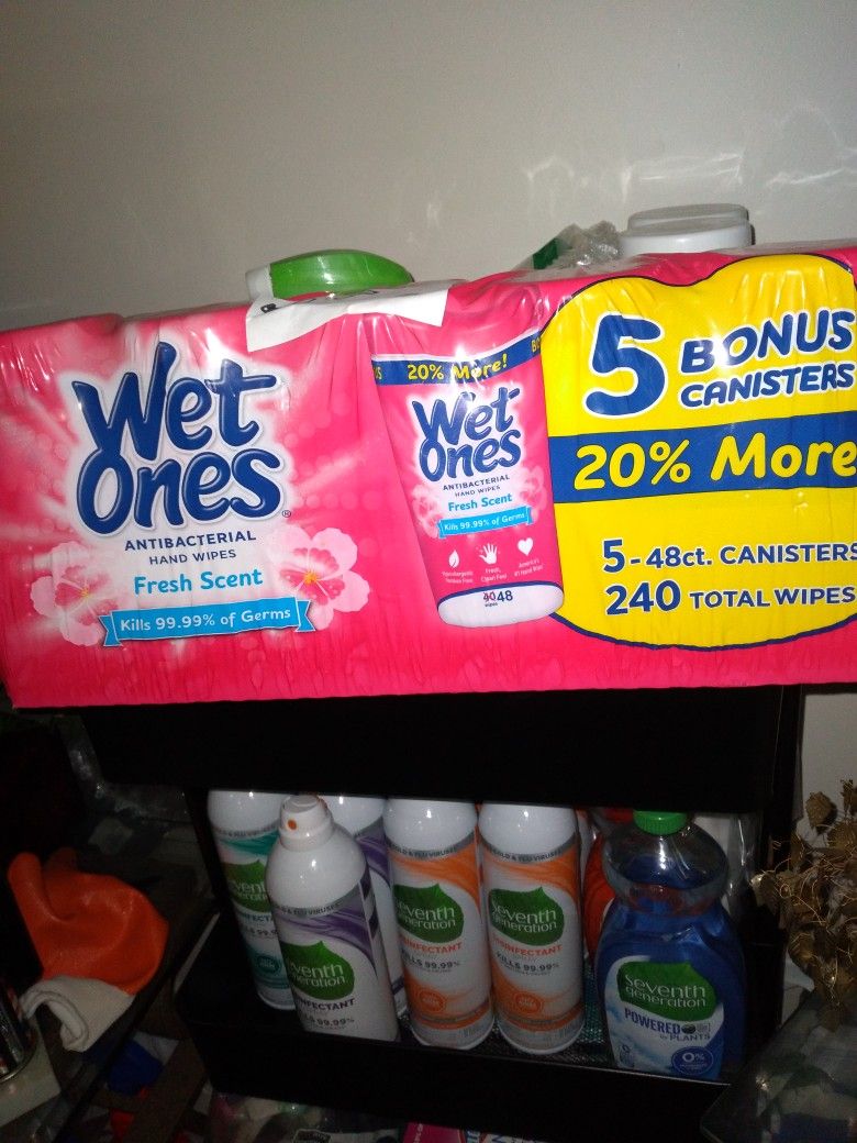 Bonus 5 Pack Wet Ones