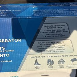 Colman 400 Watt wind turbine new