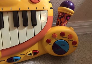 Cat Keyboard Piano With microphone Children’s Electronic Learning toy Thumbnail