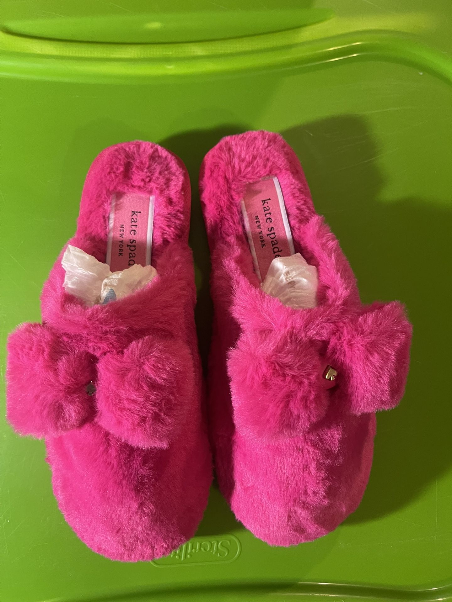 Women’s Kate Spade Slippers Hot Pink Size 6B