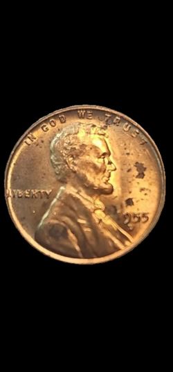 USA 1955 LINCOLN WHEAT PENNY.