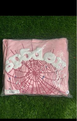 Pink spider hoddie size S