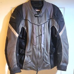 Mens Tourmaster Sonora 3/4 Air Motorcycle Riding Jacket Size S Small
