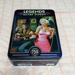 Legends of the Silver Screen Puzzle Elvis Presley Marilyn Monroe