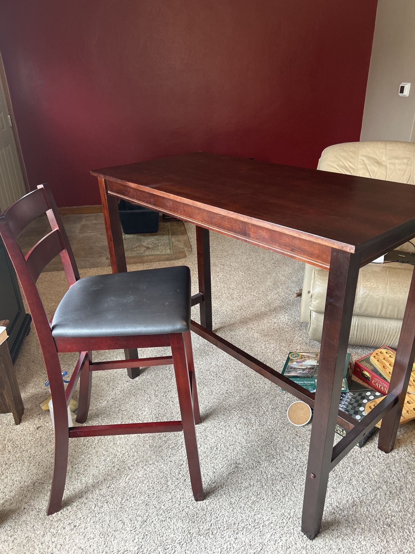 Wooden Table And Chair Set
