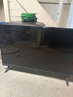 TCL smart tv with remote