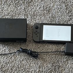 Nintendo Switch Wi Tv Adapter And Minecraft