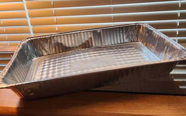 Large Rectangular Disposable Foil Aluminum Pan