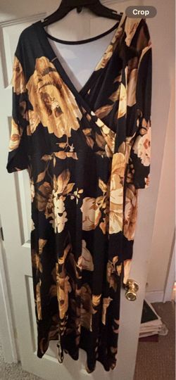 Women’s floral maxi XL PLUS