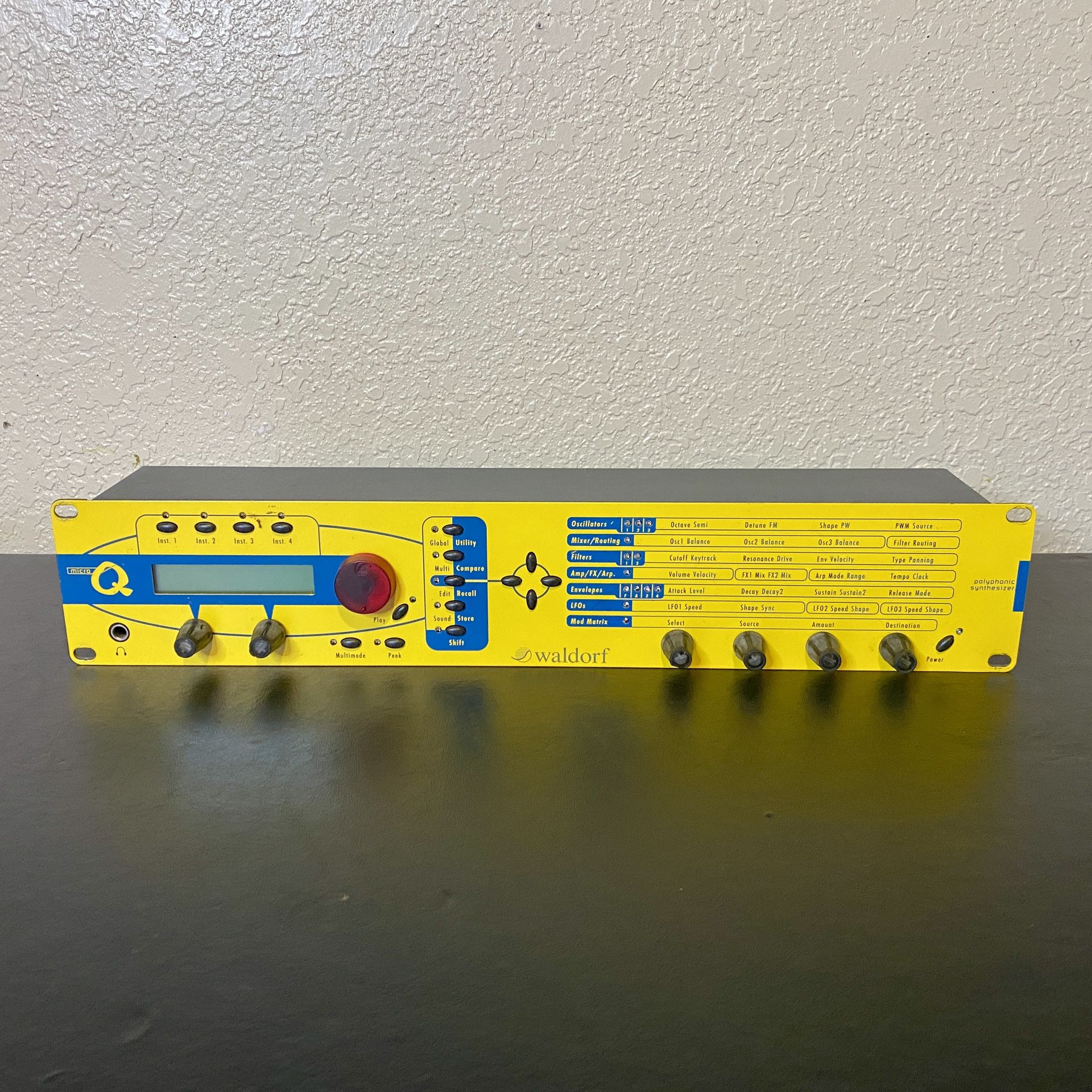 Waldorf Micro Q Rackmount Synthesizer