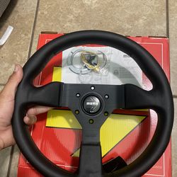 Momo Montecarlo Steering Wheel 13 Inch