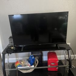 2 Tvs and Stand 