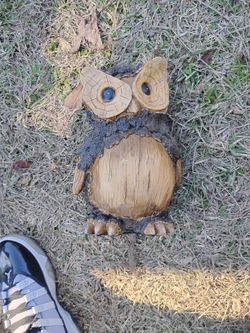 Hand Carved Owl