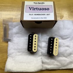 Tone Specific Virtuoso P.A.F. Humbucker Set Zebra