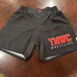 TNWC Wrestling - Red/Black Fight Shorts