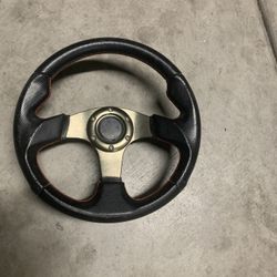 Steering Wheel With NRG Quick Release 