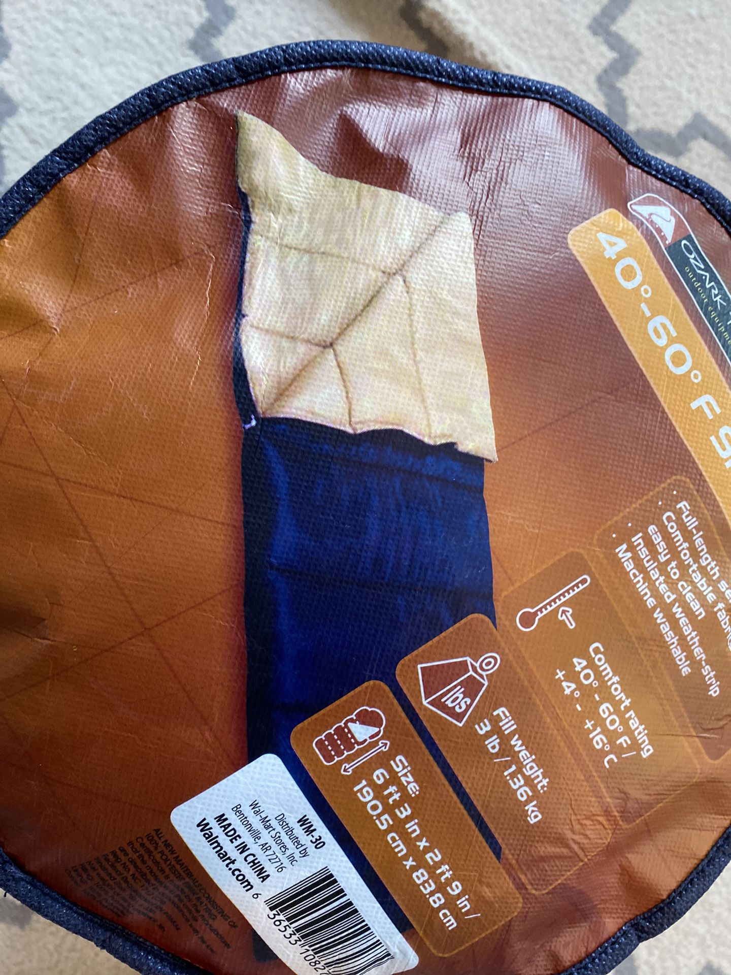Brand new sleeping bag