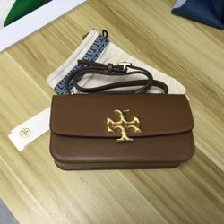 Tory Burch Small Eleanor Rectangular  Bag Moose