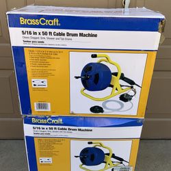 Brass Craft Cable Drum Machine -BRAND NEW 