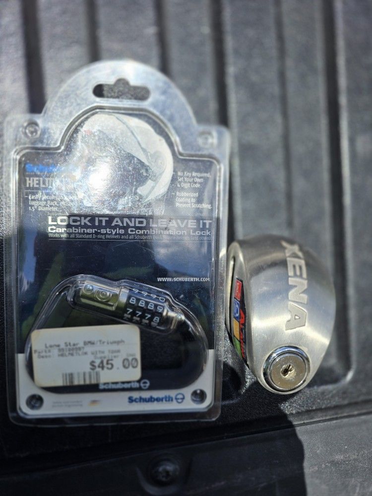 Motorcycle Alarm And Lock