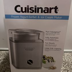 Cuisinart ice cream maker
