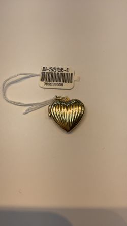 14k Heart Pendant Locket (3.3g/1β)