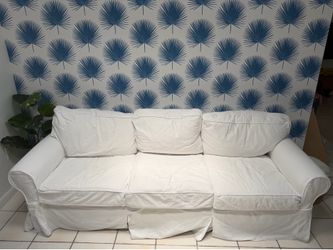 White couch